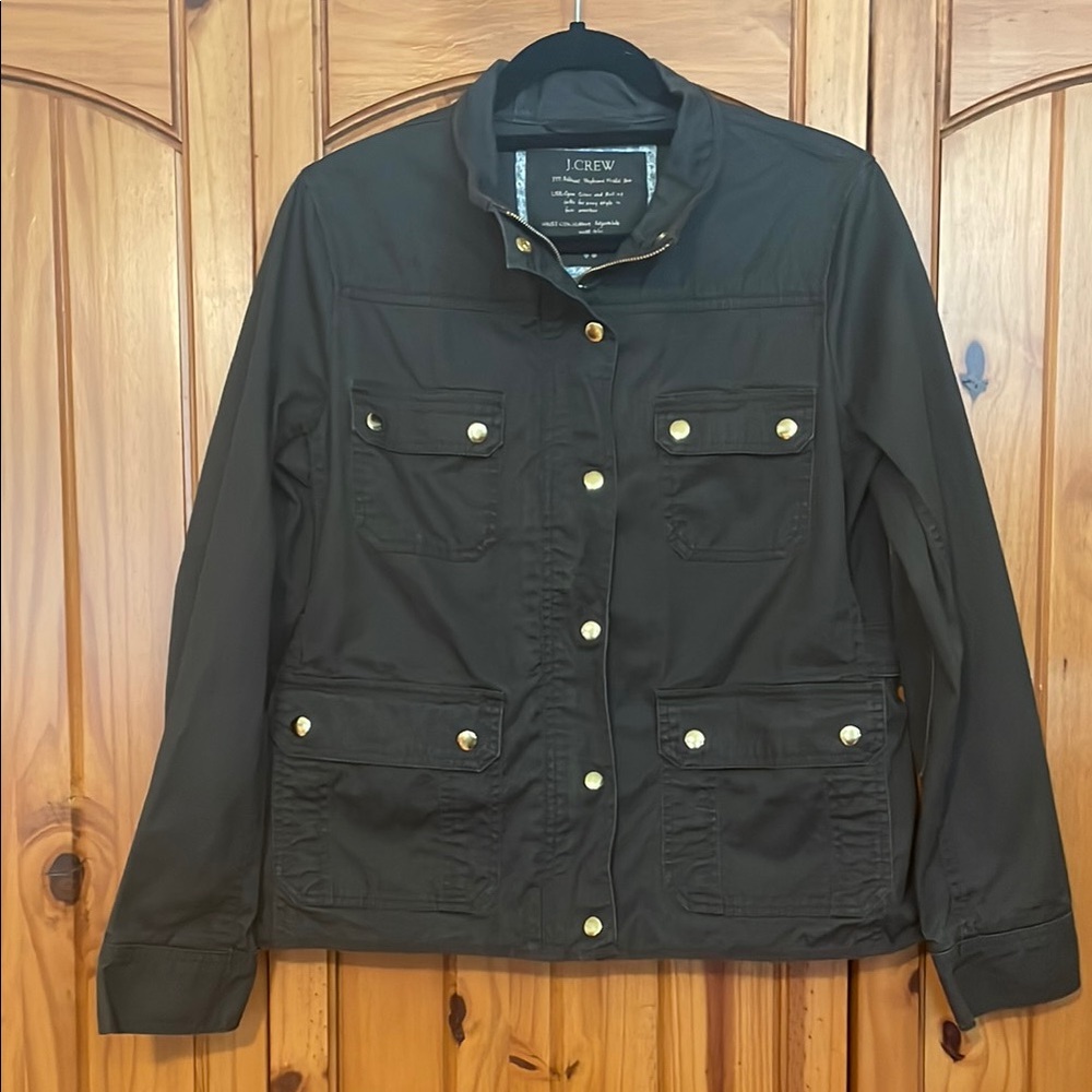 J. Crew Black Utility Jacket